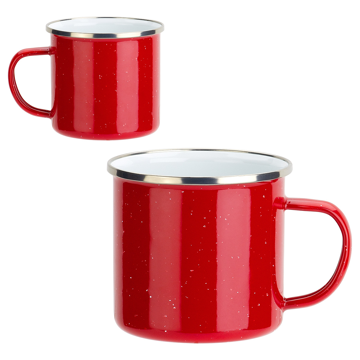 Foundry 16 oz Enamel-Lined Iron Coffee Mug 1