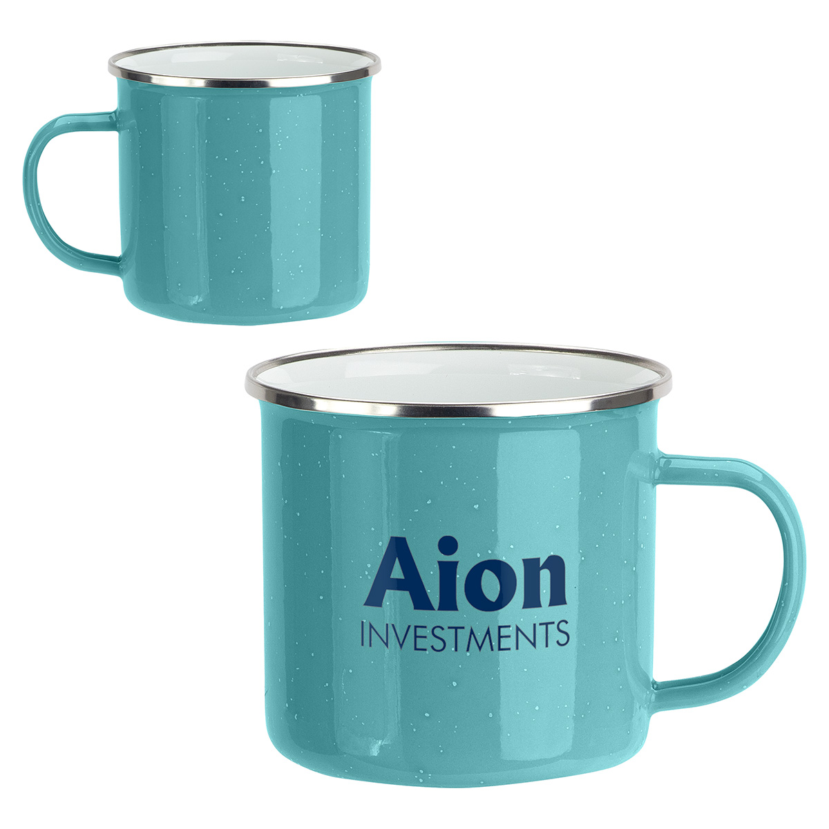 Foundry 16 oz Enamel-Lined Iron Coffee Mug 1