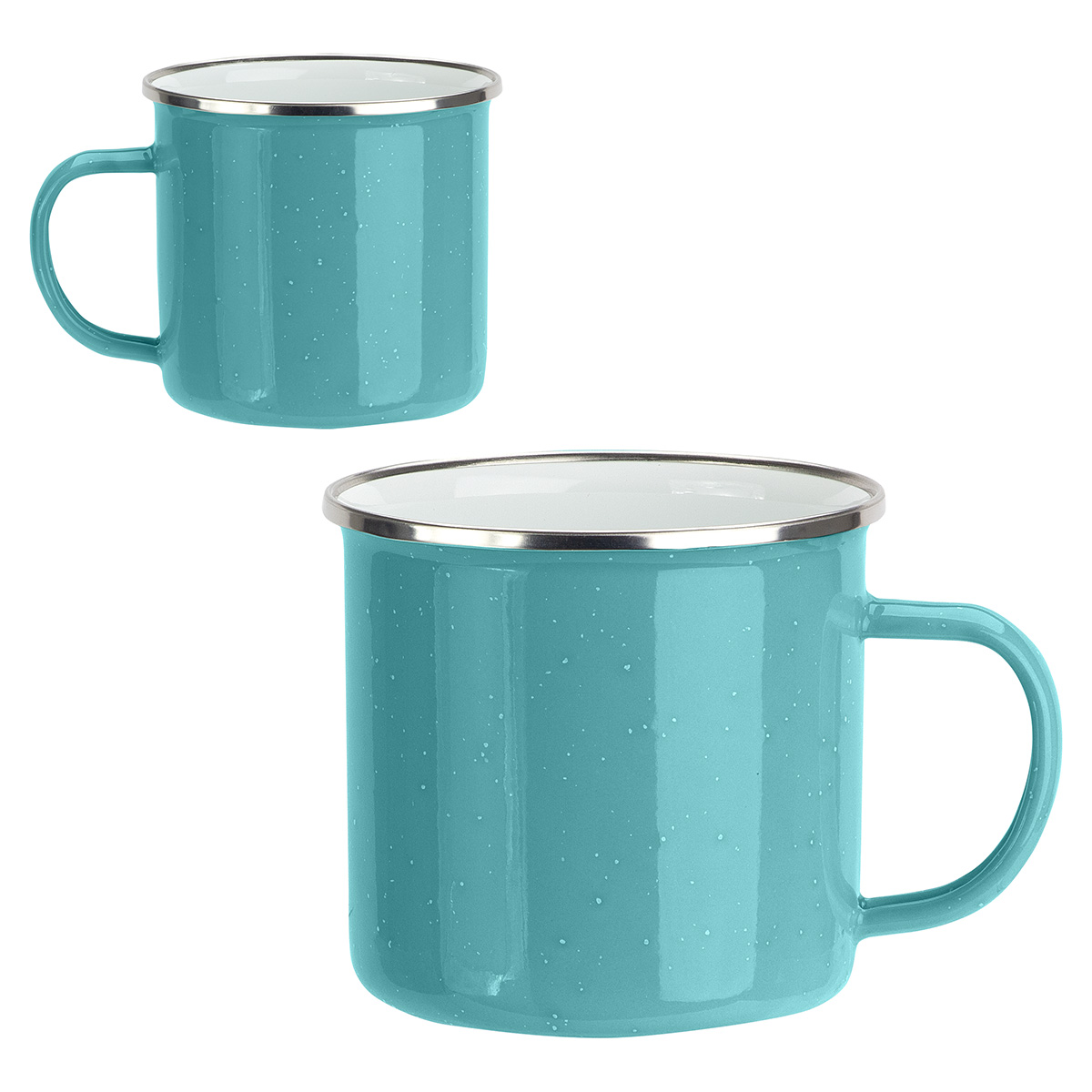 Foundry 16 oz Enamel-Lined Iron Coffee Mug 1