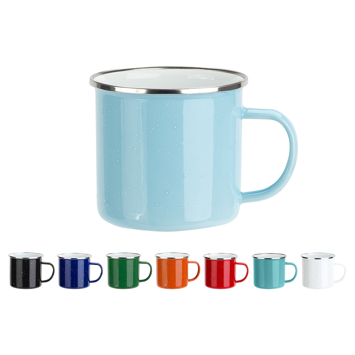 Foundry 16 oz Enamel-Lined Iron Coffee Mug 1