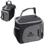 Summit Insulated Cooler Bag with Napkin Dispenser - Gray Summit Insulated Cooler Bag with Napkin Dispenser - Gray