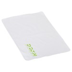 Tablet 11" x 7" Microfiber Cleaning Cloth- 1-Color - White Tablet 11" x 7" Microfiber Cleaning Cloth- 1-Color - White