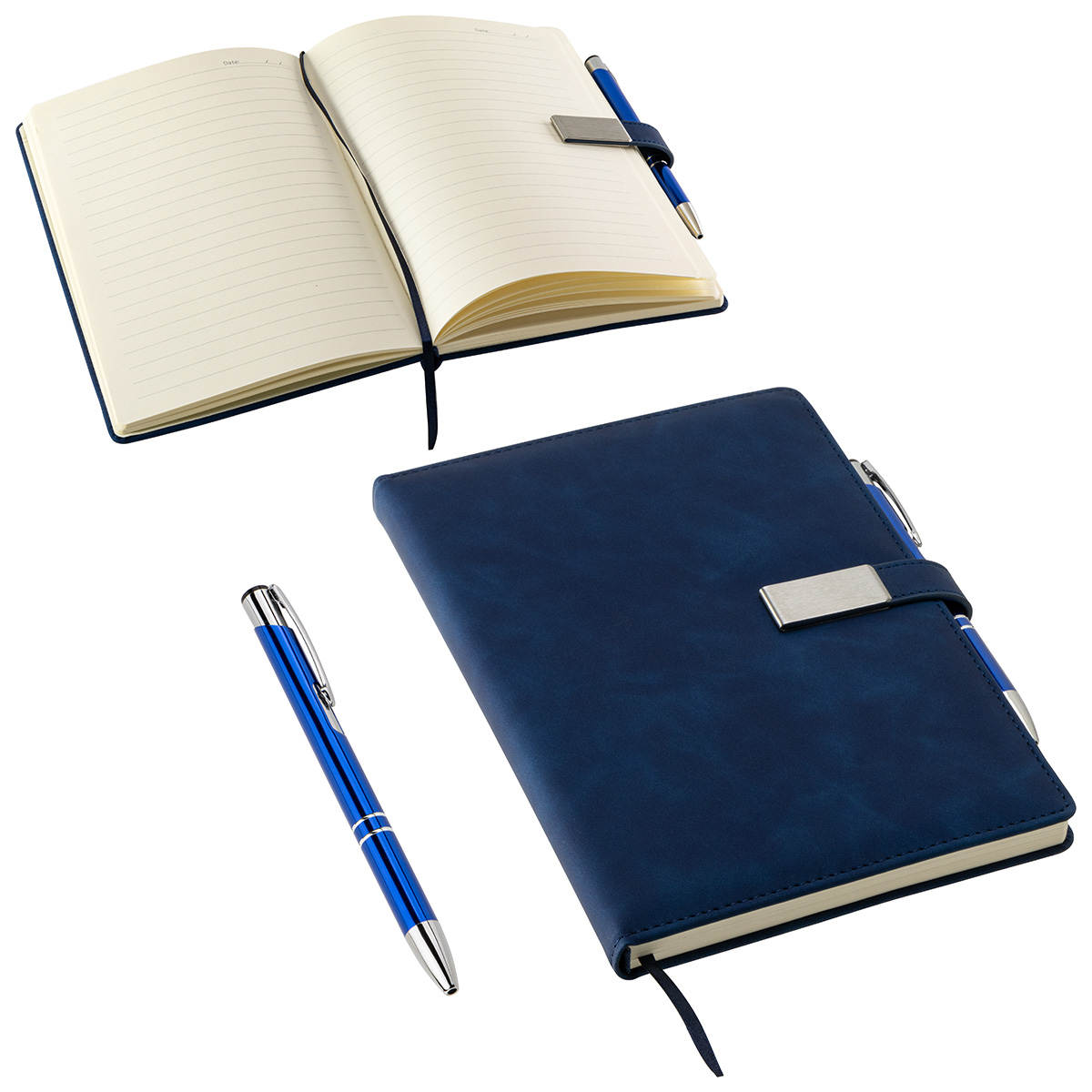 Thesis Hardcover Journal with Magnetic Closure & Pen 1