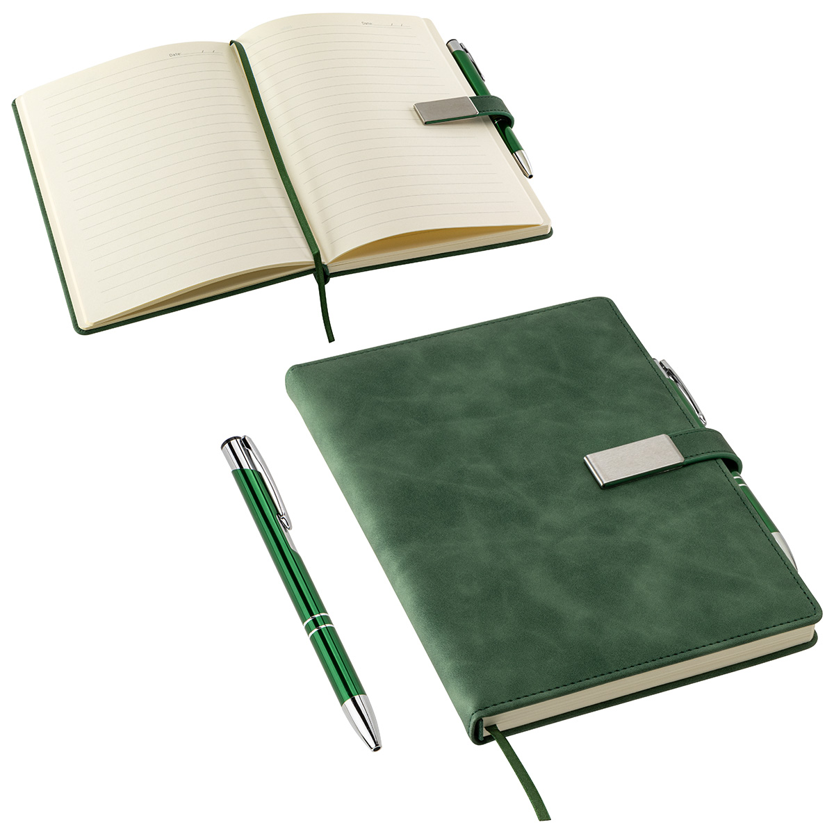 Thesis Hardcover Journal with Magnetic Closure & Pen 1