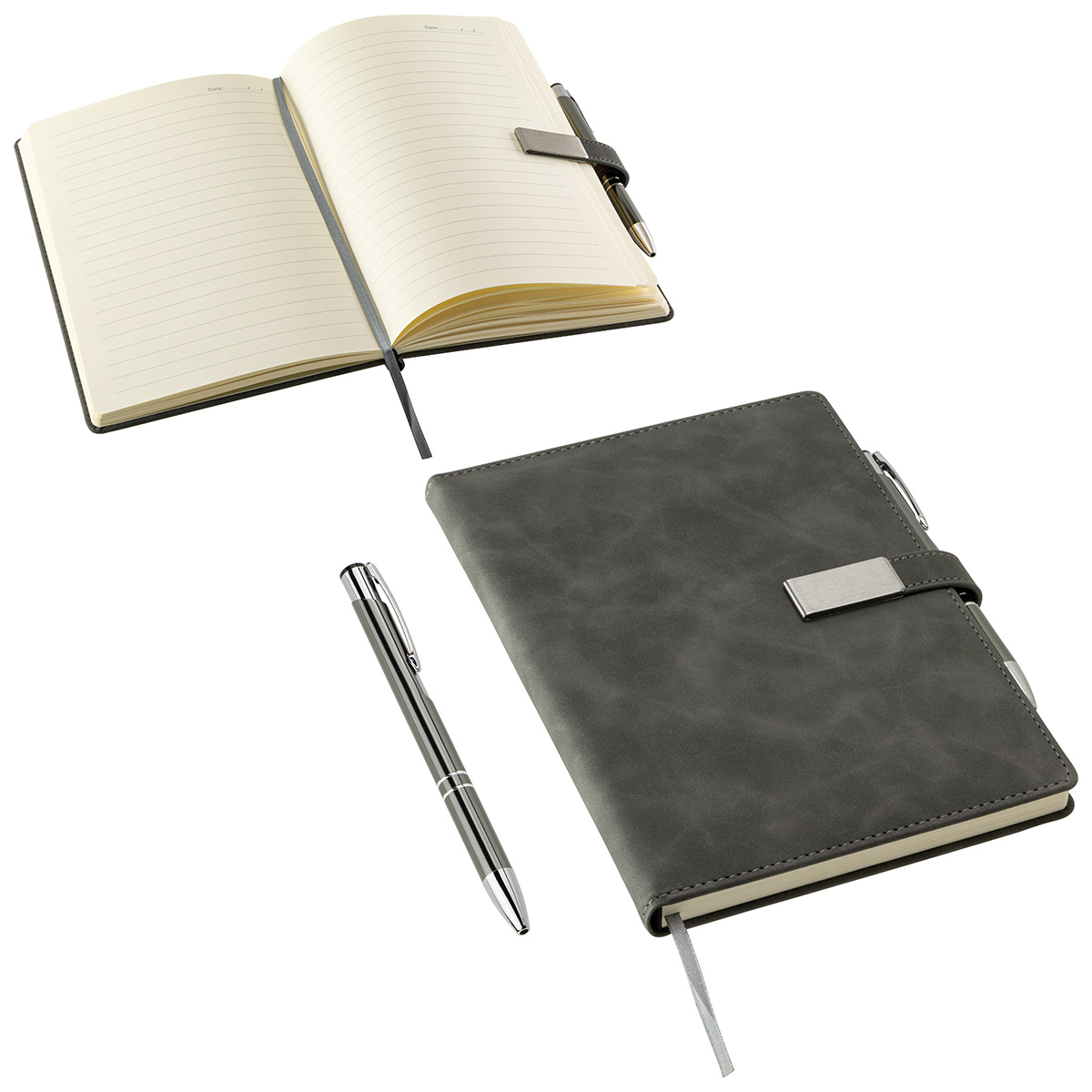Thesis Hardcover Journal with Magnetic Closure & Pen 1