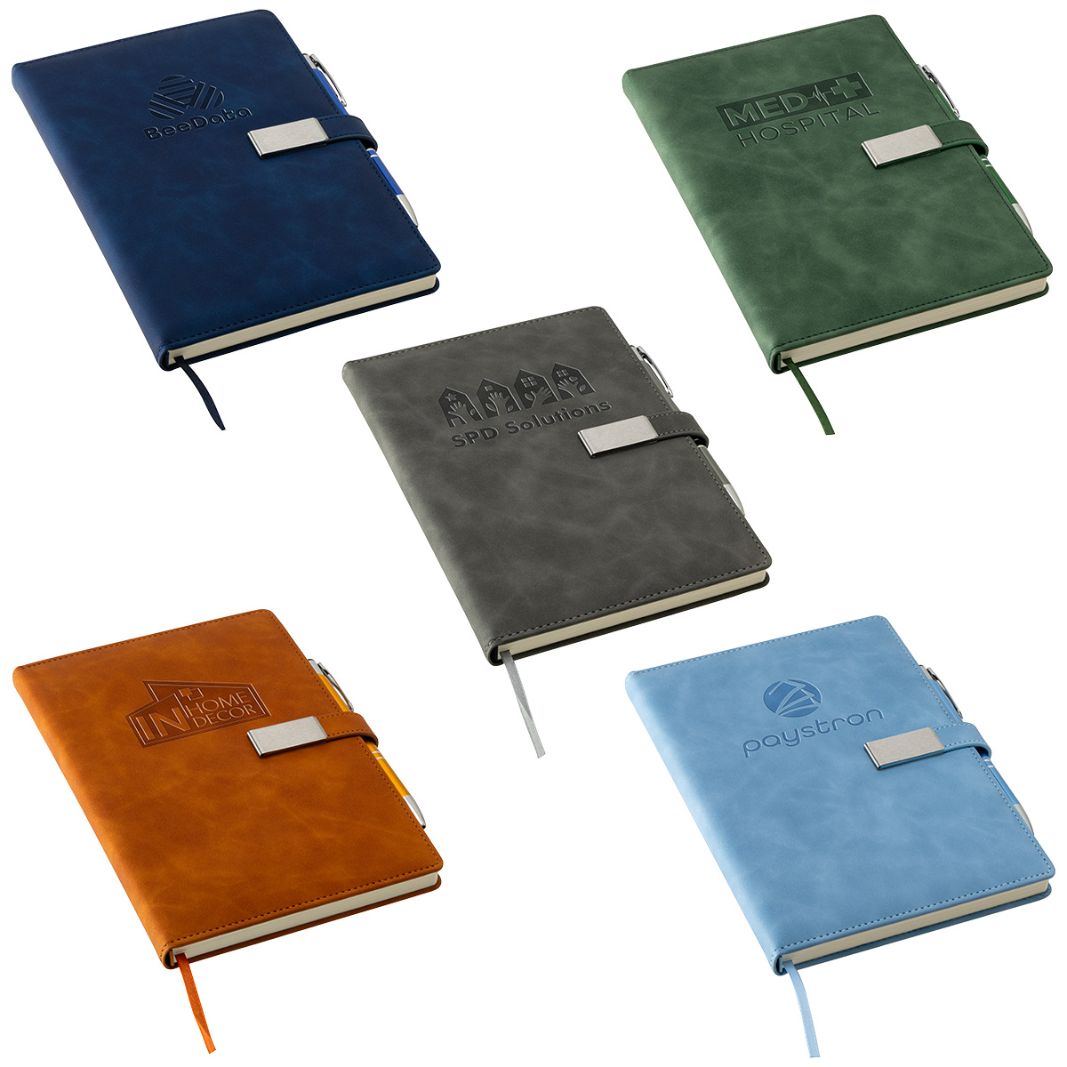 Thesis Hardcover Journal with Magnetic Closure & Pen 1