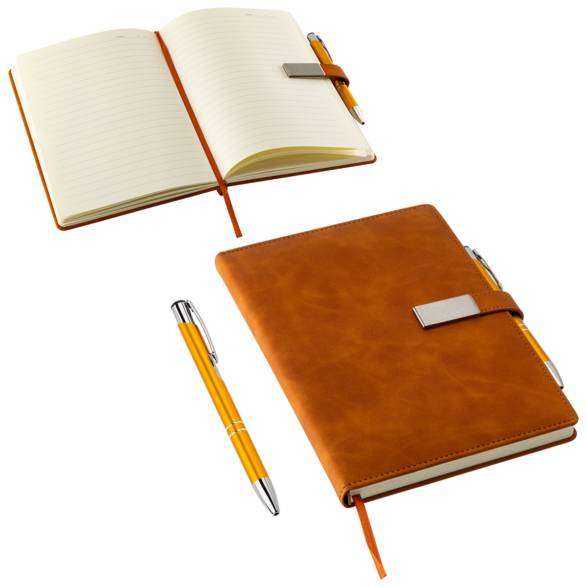 Thesis Hardcover Journal with Magnetic Closure & Pen 1