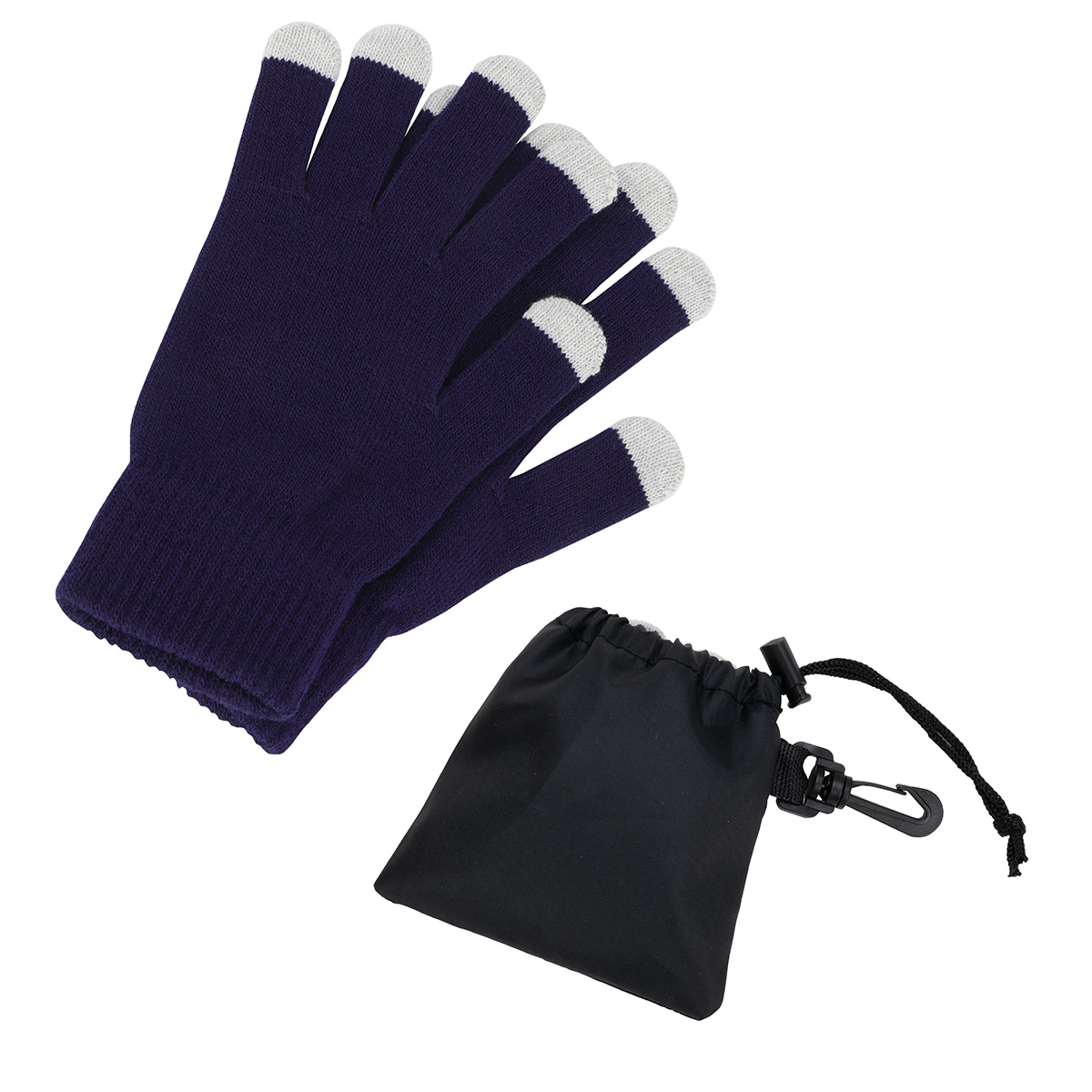 Easy Swipe Touch-Sensitive Glove With Drawstring Pouch 1