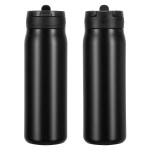 Quincy 25 oz Eco-Friendly Vacuum Insulated Bottle - Black Quincy 25 oz Eco-Friendly Vacuum Insulated Bottle - Black