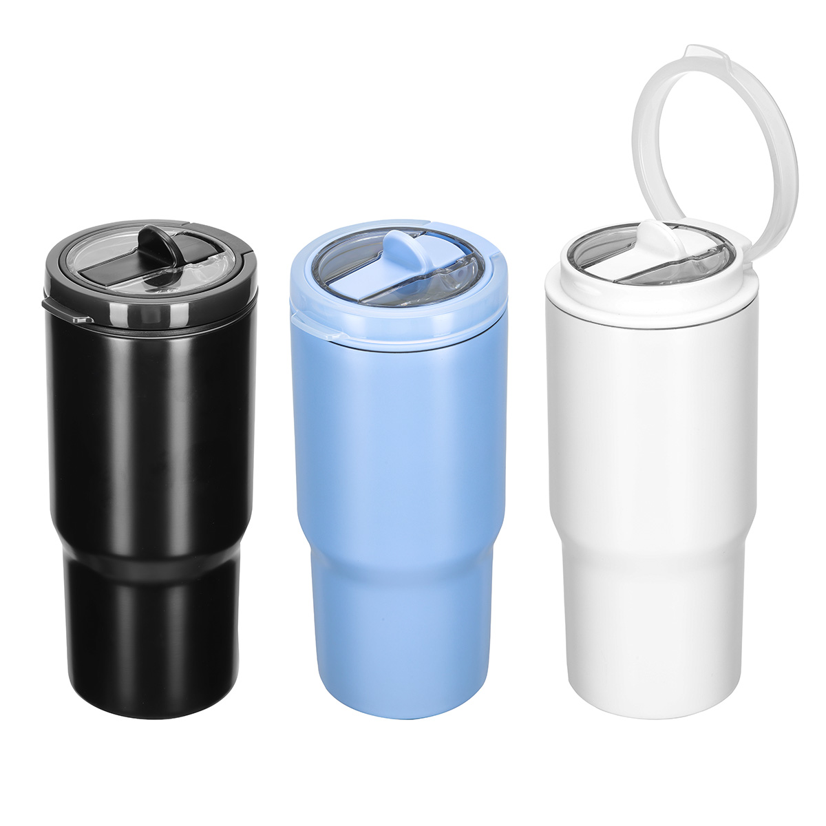 Quincy 25 oz Eco-Friendly Vacuum Insulated Tumbler w/ Removable Straw 1
