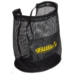 Flex Mesh Drawstring Bag - Black Flex Mesh Drawstring Bag - Black