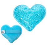 Plush Heart Hot/Cold Pack - Pastel Blue Plush Heart Hot/Cold Pack - Pastel Blue