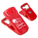 Clip It Bottle Opener - Red Clip It Bottle Opener - Red