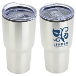Odyssey 30 oz Stainless Steel/Polypropylene Travel Tumbler - Silver Odyssey 30 oz Stainless Steel/Polypropylene Travel Tumbler - Silver