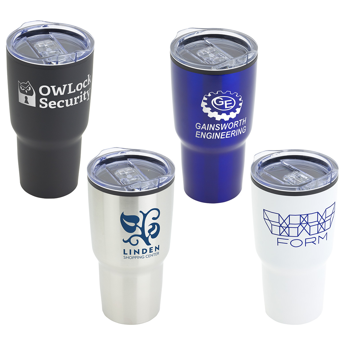 Odyssey 30 oz Stainless Steel/Polypropylene Travel Tumbler 1