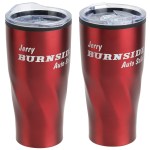 Oasis 20 oz Stainless Steel/Polypropylene Tumbler - Red Oasis 20 oz Stainless Steel/Polypropylene Tumbler - Red