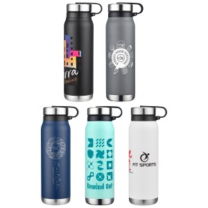 Turin 20 oz Vacuum Insulated Bottle with Twist Cap 1 Turin 20 oz Vacuum Insulated Bottle with Twist Cap 1