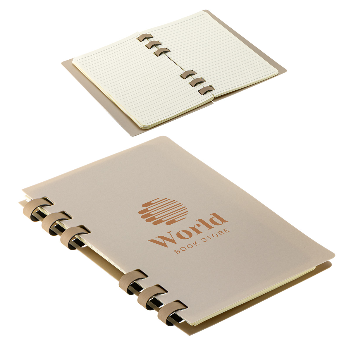 Campus 6-Ring Notebook Made with Repreve® Recycled Polypropylene Cover 1