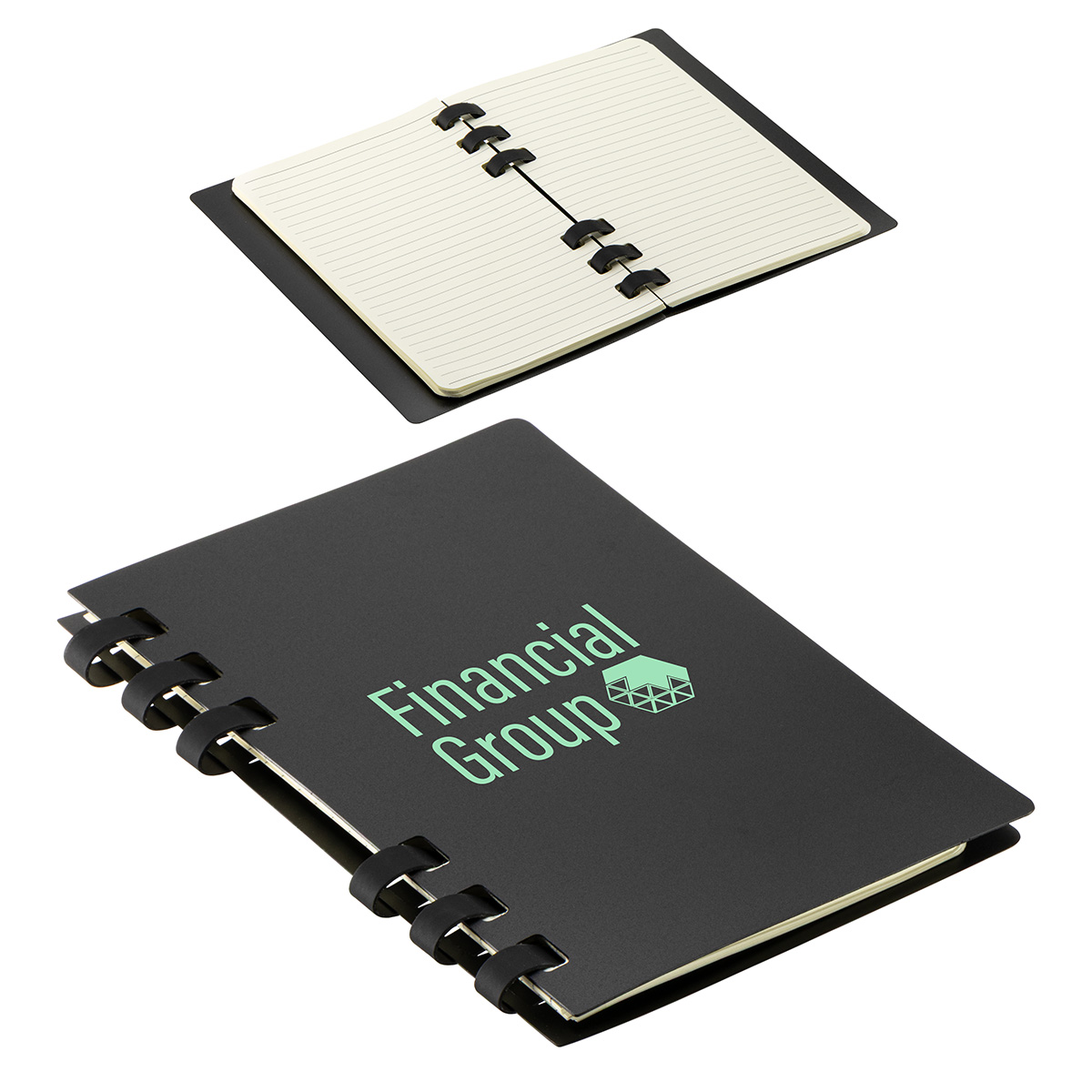 Campus 6-Ring Notebook Made with Repreve® Recycled Polypropylene Cover 1