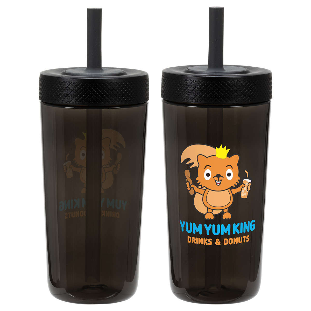 Havana 22 oz Recycled Polypropylene Tumbler with Silicone Straw 1