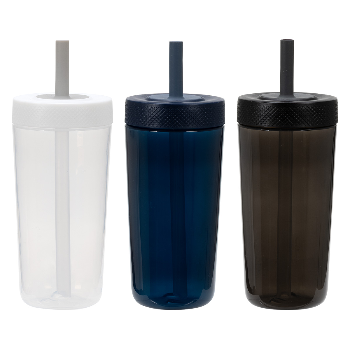 Havana 22 oz Recycled Polypropylene Tumbler with Silicone Straw 1