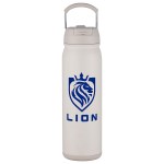 Tuscany 24 oz Eco-Friendly 2-in-1 Vacuum Insulated Bottle - Cream Tuscany 24 oz Eco-Friendly 2-in-1 Vacuum Insulated Bottle - Cream