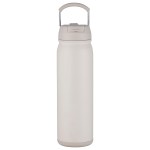 Tuscany 24 oz Eco-Friendly 2-in-1 Vacuum Insulated Bottle - Cream Tuscany 24 oz Eco-Friendly 2-in-1 Vacuum Insulated Bottle - Cream