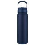 Tuscany 24 oz Eco-Friendly 2-in-1 Vacuum Insulated Bottle - Navy Blue Tuscany 24 oz Eco-Friendly 2-in-1 Vacuum Insulated Bottle - Navy Blue