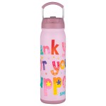 Tuscany 24 oz Eco-Friendly 2-in-1 Vacuum Insulated Bottle - Pink Tuscany 24 oz Eco-Friendly 2-in-1 Vacuum Insulated Bottle - Pink