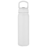 Tuscany 24 oz Eco-Friendly 2-in-1 Vacuum Insulated Bottle - White Tuscany 24 oz Eco-Friendly 2-in-1 Vacuum Insulated Bottle - White