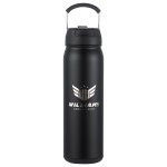 Tuscany 24 oz Eco-Friendly 2-in-1 Vacuum Insulated Bottle - Black Tuscany 24 oz Eco-Friendly 2-in-1 Vacuum Insulated Bottle - Black
