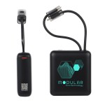Vanguard 10000mAh 20W PD Power Bank with Charging Cable Lanyard - Black Vanguard 10000mAh 20W PD Power Bank with Charging Cable Lanyard - Black