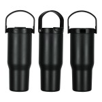 SENSO® Nile Duoflow 30 oz Eco-Friendly Vacuum Insulated Tumbler - Black SENSO® Nile Duoflow 30 oz Eco-Friendly Vacuum Insulated Tumbler - Black
