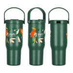 SENSO® Nile Duoflow 30 oz Eco-Friendly Vacuum Insulated Tumbler - Forest Green SENSO® Nile Duoflow 30 oz Eco-Friendly Vacuum Insulated Tumbler - Forest Green