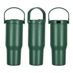 SENSO® Nile Duoflow 30 oz Eco-Friendly Vacuum Insulated Tumbler - Forest Green SENSO® Nile Duoflow 30 oz Eco-Friendly Vacuum Insulated Tumbler - Forest Green