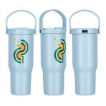 SENSO® Nile Duoflow 30 oz Eco-Friendly Vacuum Insulated Tumbler - Light Blue SENSO® Nile Duoflow 30 oz Eco-Friendly Vacuum Insulated Tumbler - Light Blue