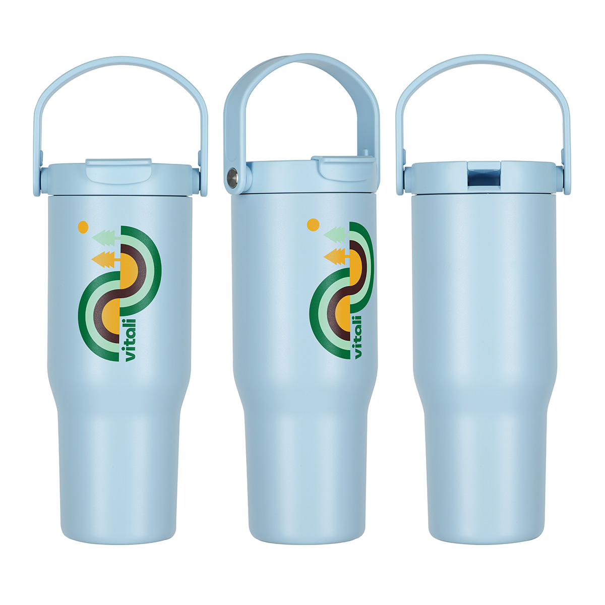 SENSO® Nile Duoflow 30 oz Eco-Friendly Vacuum Insulated Tumbler 1