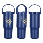 SENSO® Nile Duoflow 30 oz Eco-Friendly Vacuum Insulated Tumbler - Navy Blue SENSO® Nile Duoflow 30 oz Eco-Friendly Vacuum Insulated Tumbler - Navy Blue