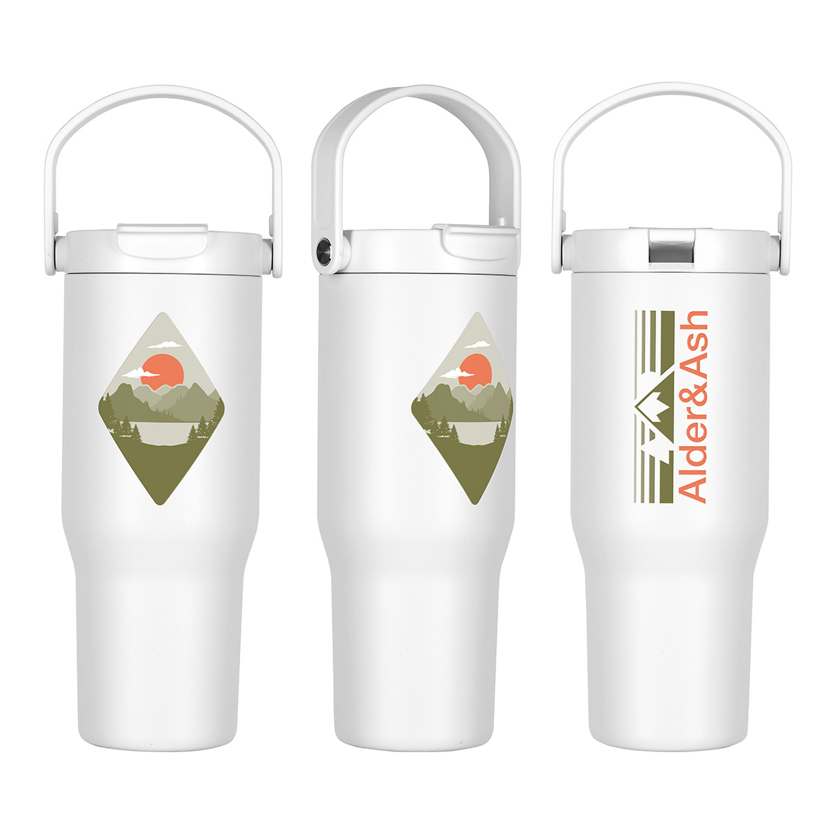 SENSO® Nile Duoflow 30 oz Eco-Friendly Vacuum Insulated Tumbler 1