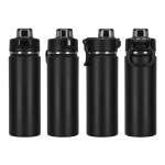 Austin 20 oz Eco-Friendly Leak-proof Vacuum Bottle w/ Push-Button - Black Austin 20 oz Eco-Friendly Leak-proof Vacuum Bottle w/ Push-Button - Black