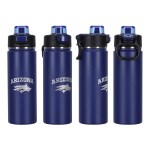 Austin 20 oz Eco-Friendly Leak-proof Vacuum Bottle w/ Push-Button - Navy Blue Austin 20 oz Eco-Friendly Leak-proof Vacuum Bottle w/ Push-Button - Navy Blue
