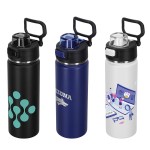Austin 20 oz Eco-Friendly Leak-proof Vacuum Bottle w/ Push-Button 1 Austin 20 oz Eco-Friendly Leak-proof Vacuum Bottle w/ Push-Button 1