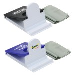 5" x 5" Microfiber Cloth with Phone Holder 1 5" x 5" Microfiber Cloth with Phone Holder 1