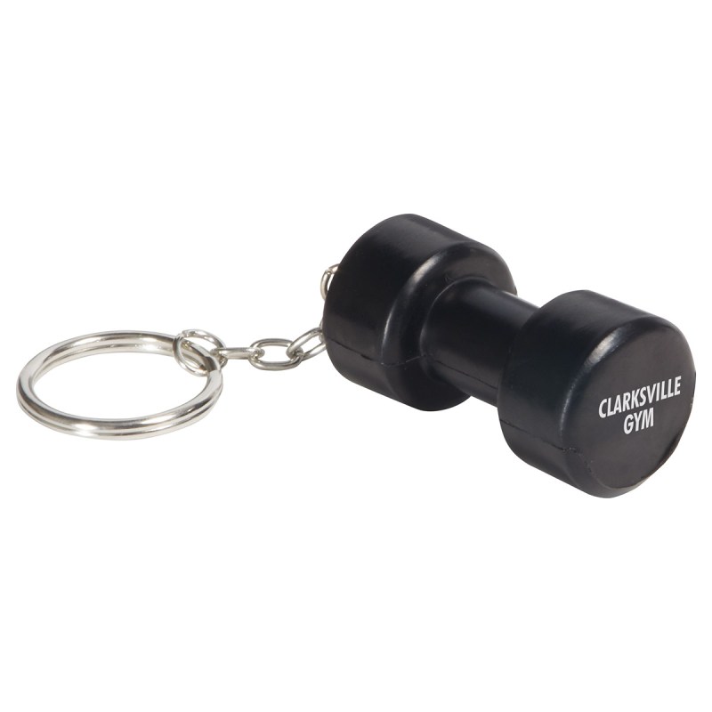 Dumbbell Stress Reliever Key Chain 1 Dumbbell Stress Reliever Key Chain 1