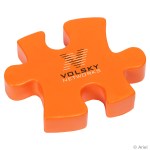 Connecting Puzzle Piece Stress Reliever - Orange Connecting Puzzle Piece Stress Reliever - Orange