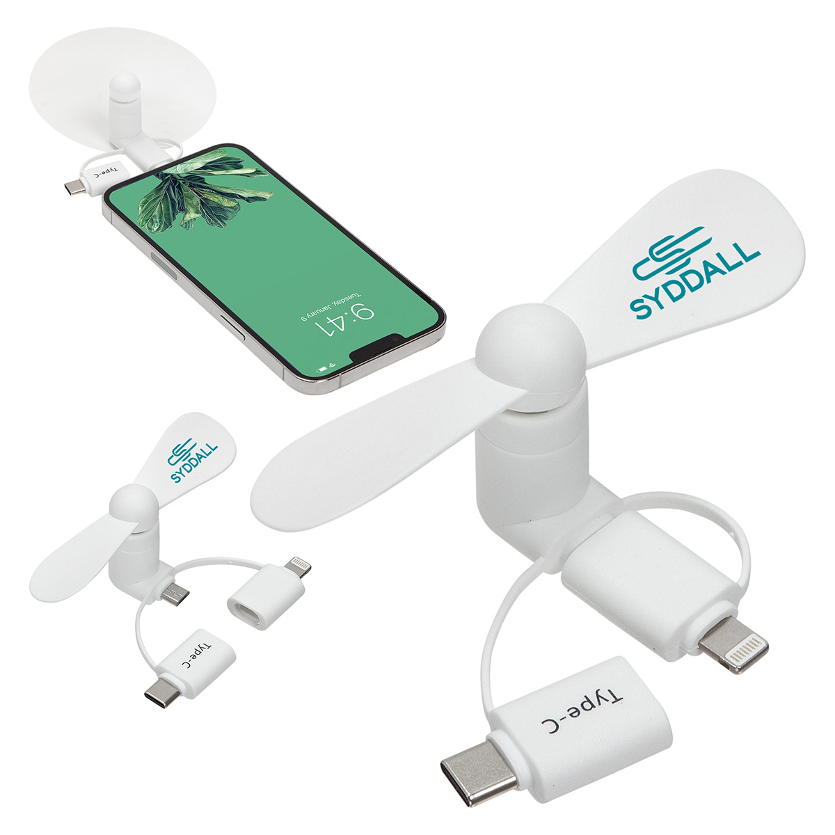 3-in-1 Mini Phone Fan 1