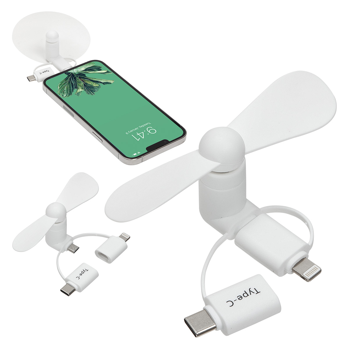 3-in-1 Mini Phone Fan 1