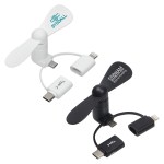 3-in-1 Mini Phone Fan 1 3-in-1 Mini Phone Fan 1