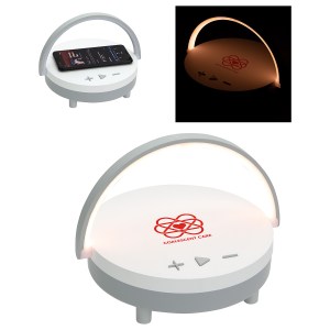Archway Wireless Speaker with 5W Wireless Charger + Touch Light 1 Archway Wireless Speaker with 5W Wireless Charger + Touch Light 1