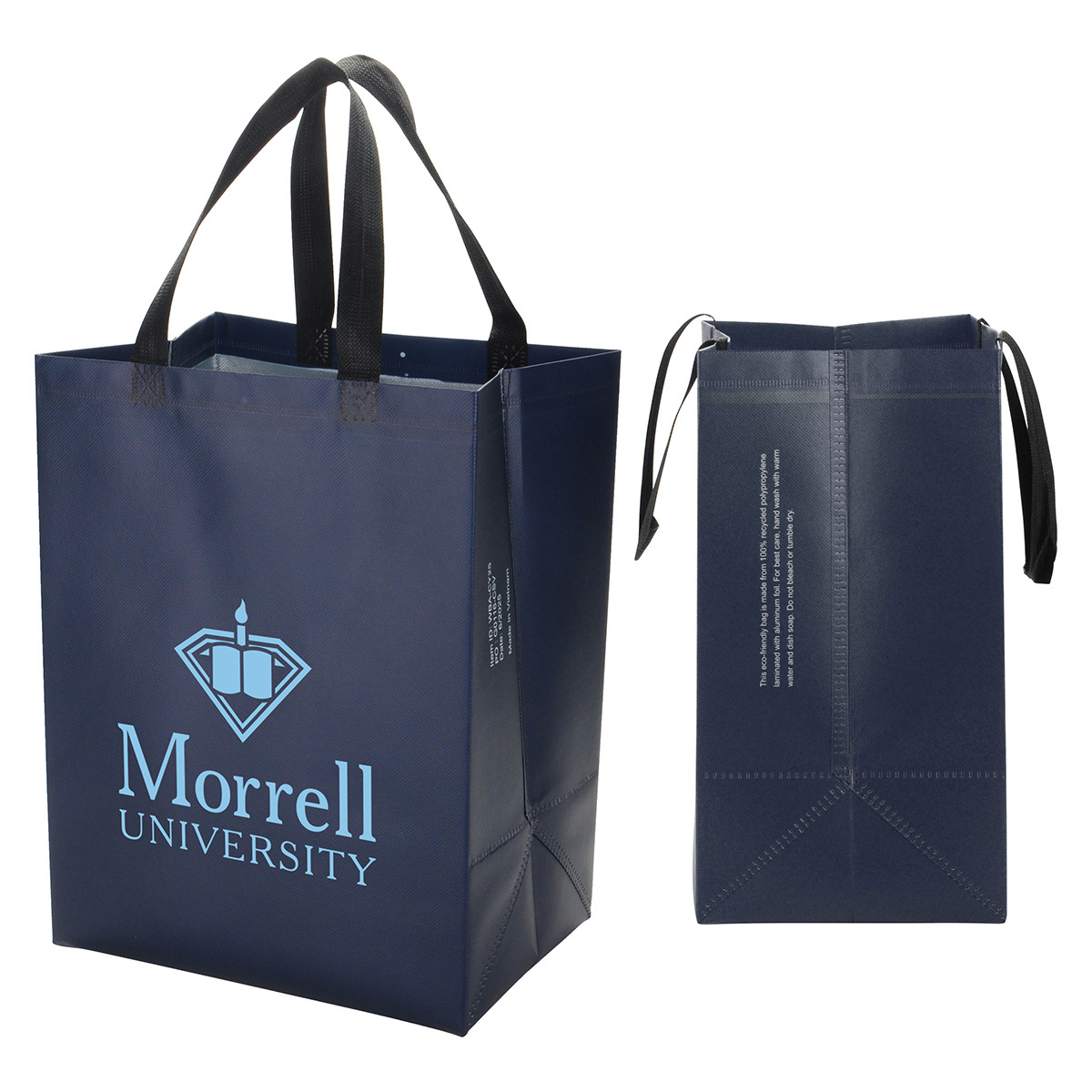 Calypso 75GSM Recycled Non-Woven Polypropylene Heat-Sealed Insulated Tote 1